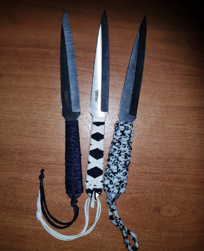 Первый опыт намотки рукояти :-/