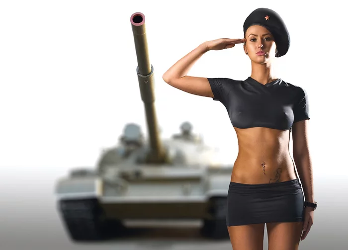 Happy holidays to all the men! - Tanks, Girls, February 23 - Defender of the Fatherland Day