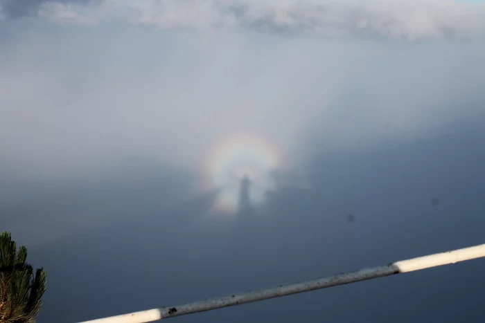 Rainbow - My, Nature, Travels, beauty of nature, Atmospheric phenomenon, Wonders of nature, Gloria, Brocken Ghost, Rainbow