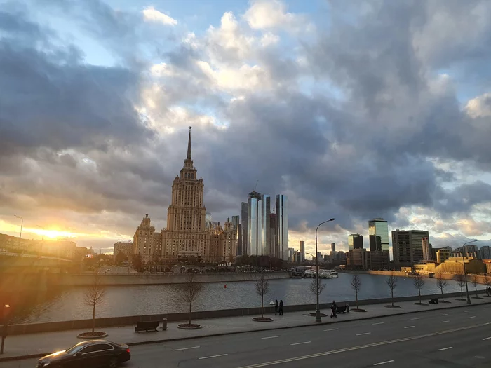 Moscow Spring - Moscow, The photo, Spring, The sun, beauty, Weekdays, Sky