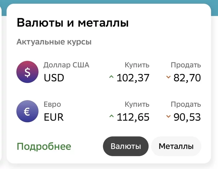 Woke up in the morning, went to the app - My, Dollar rate, Sberbank, Sberbank Online, Screenshot