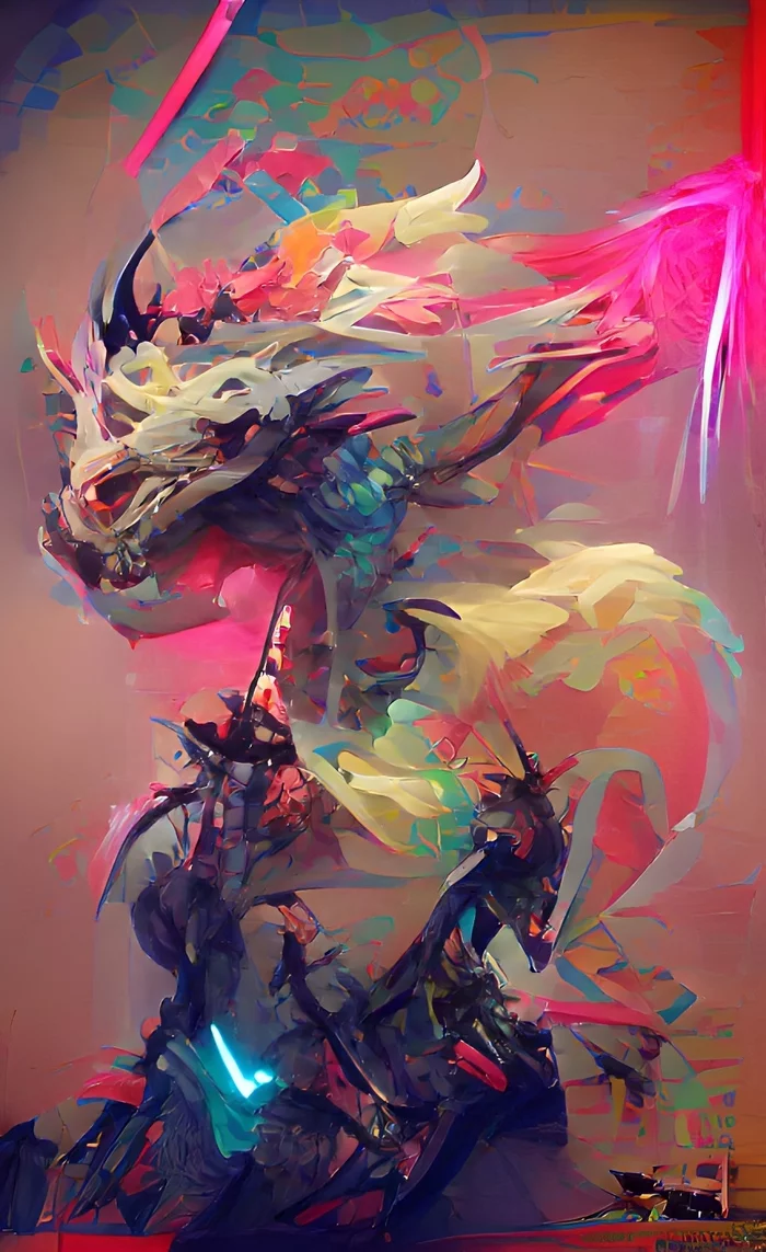 Dragon#1 - Nft, Opensea, Art, Anime art