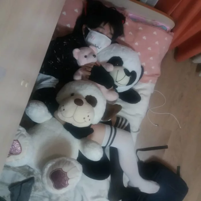 I love stuffed toys - My, Its a trap!, Trap IRL, Trap my, Muscmuscmusc, Femboy, Longpost