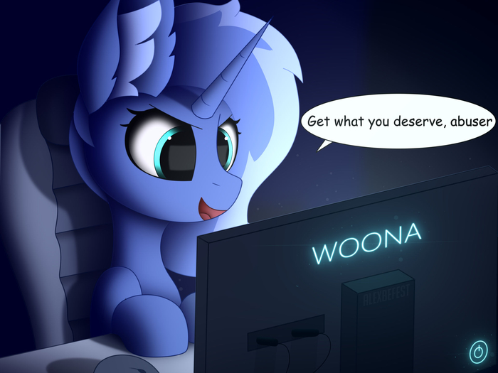   ! My Little Pony, Princess Luna, Alexbefest