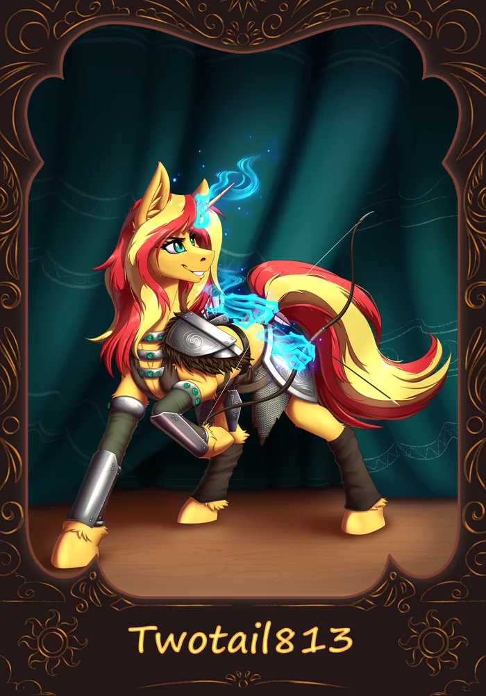 Фэнтези-Сансет - My Little Pony, Sunset Shimmer, Twotail813