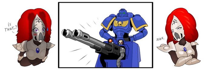 Ожидала другой пушки