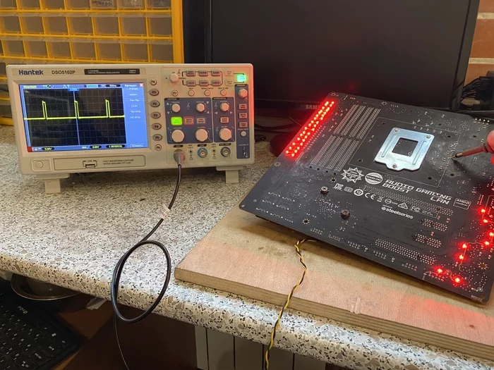 Repair MSI B150M Night ELF - My, Repair of equipment, Board, MSI, Motherboard, Mosfet, Longpost