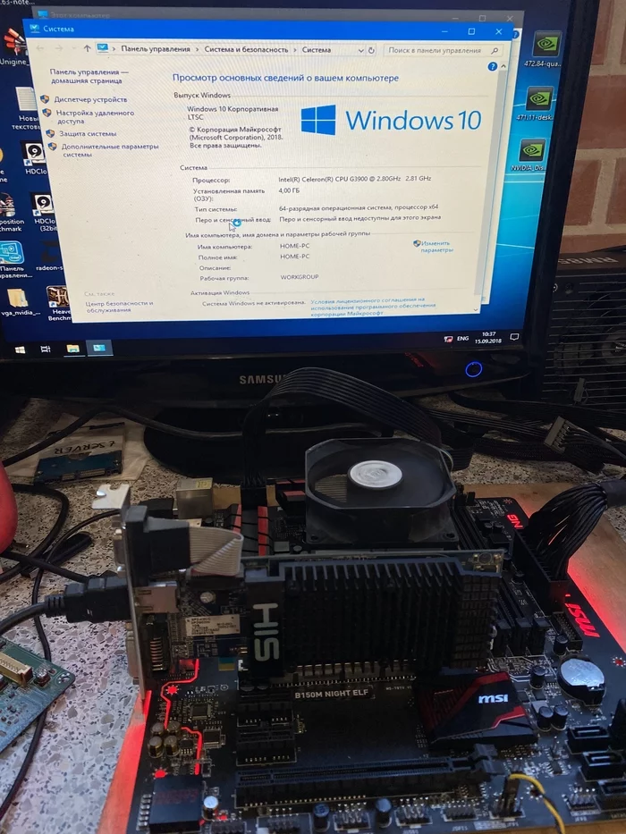 Repair MSI B150M Night ELF - My, Repair of equipment, Board, MSI, Motherboard, Mosfet, Longpost