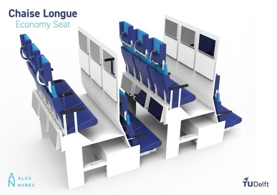 New cabin layout - Aviation, Airplane, Пассажиры, Saving