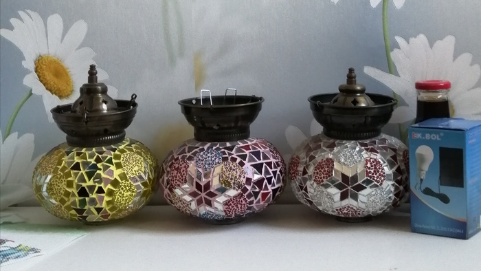 Лампа в турецкий фонарь