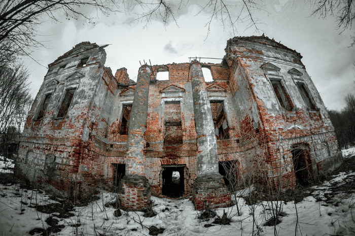 Усадьба графа Гулевича обратная сторона!