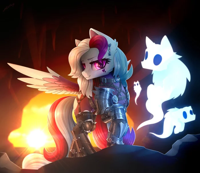 Stuffy Cave - My little pony, Original character, Soul, PonyArt, Art, Dipfanken