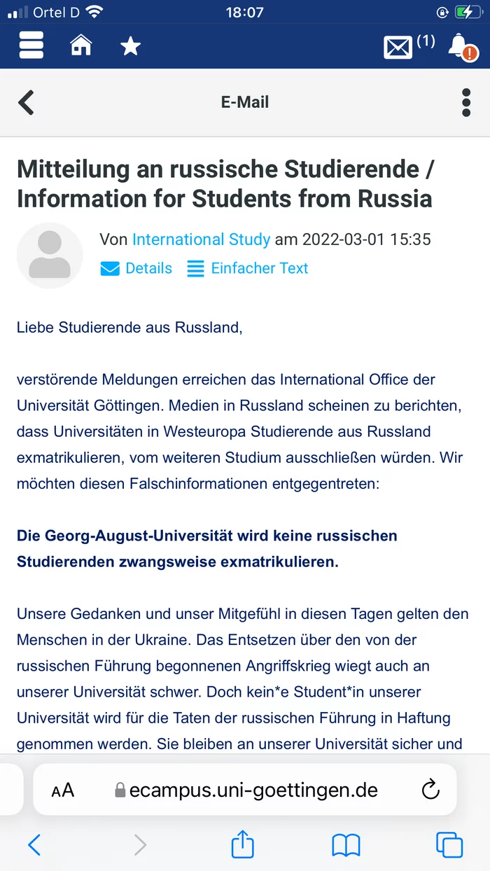 About Russian students abroad - Politics, European Union, Education abroad, Germany, Sanctions, International Students, Students