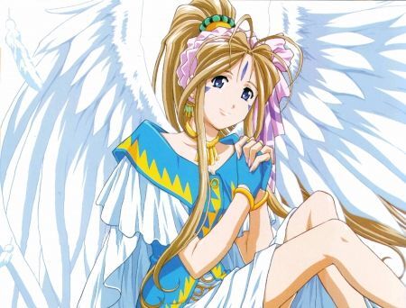 Верданди - Аниме, Anime Art, Oh My Goddess!, Belldandy, Длиннопост