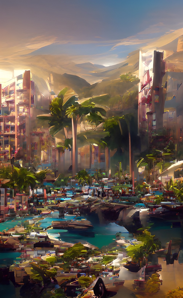 Paradise 0.2 #5 Anime Art, NFT, 