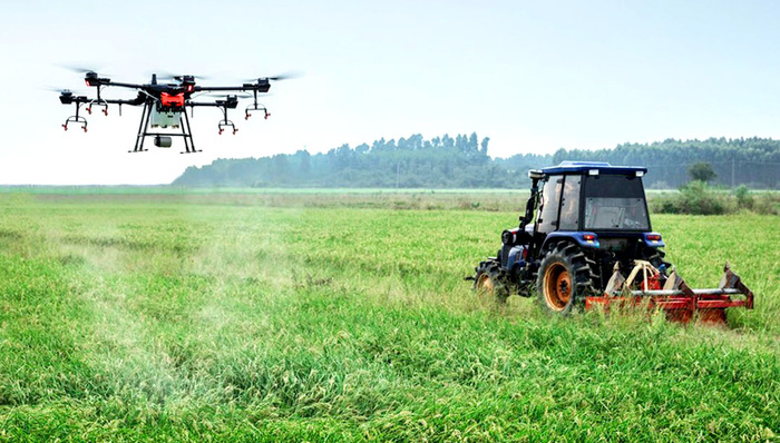 Применение беспилотников в Авиахим работах