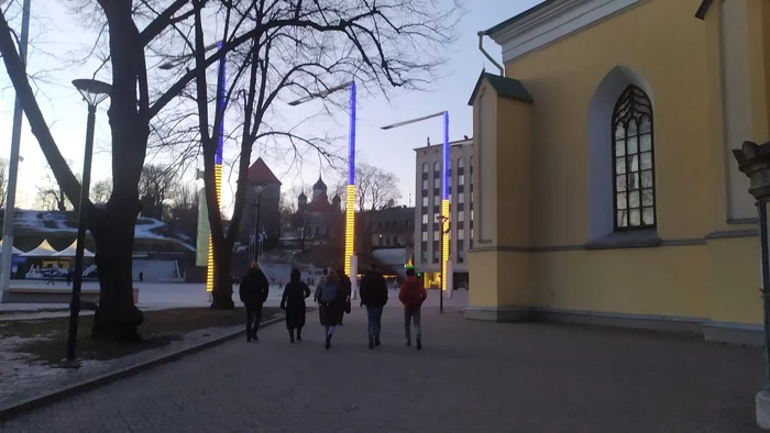 Пост поддержки Украины - Моё, Украина, Эстония, Поддержка, Фотография, Политика, Таллин, Длиннопост