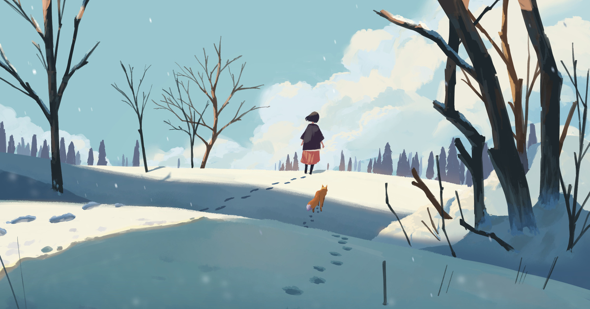 Winter art