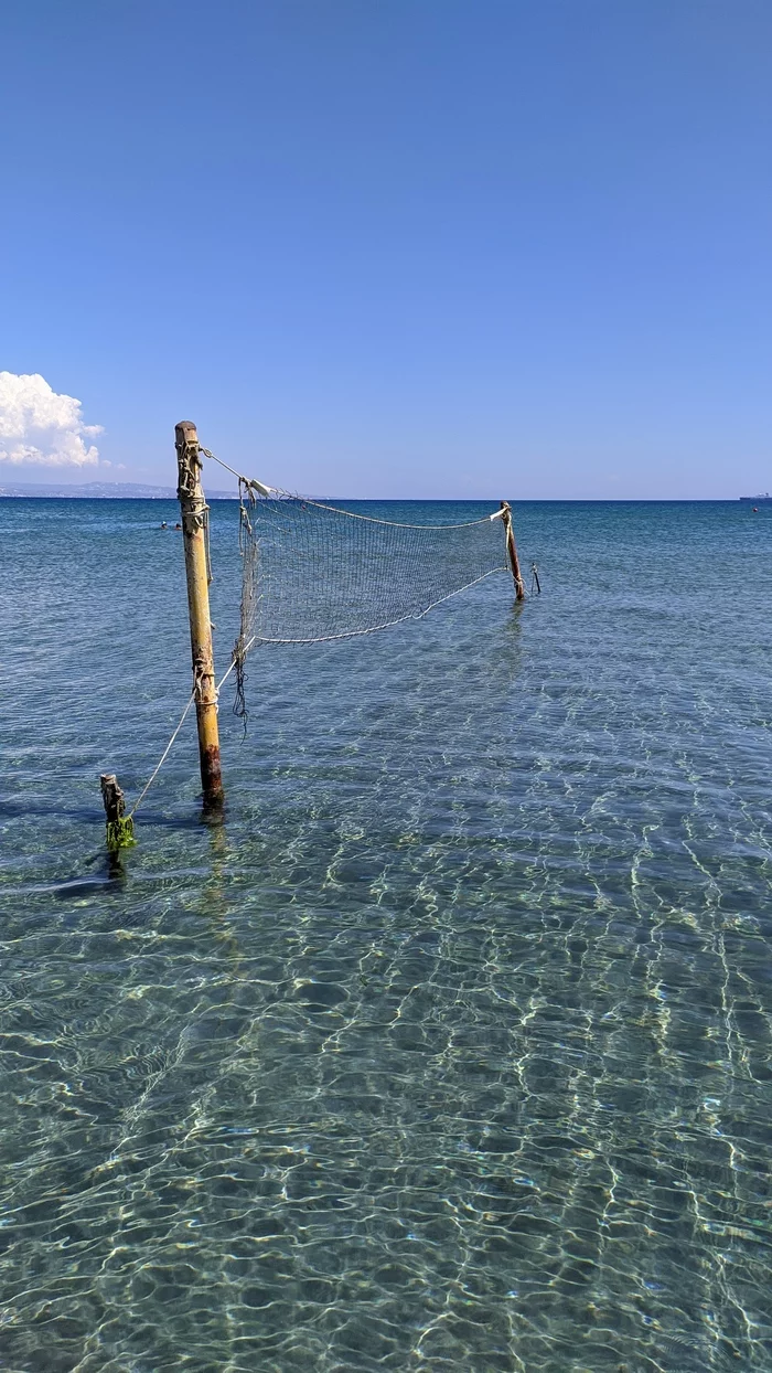 Воспоминания о море - Моё, Море, Кипр, Волейбол, Пляж, Фотография