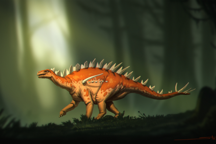 In China, discovered a new species of the ancient stegosaurus - Stegosaurus, The new kind, China, Chongqing, Paleontology, Dinosaurs, Jurassic, Mesozoic, Extinct species, Animals, The national geographic, Evolutionary biology, Longpost, 