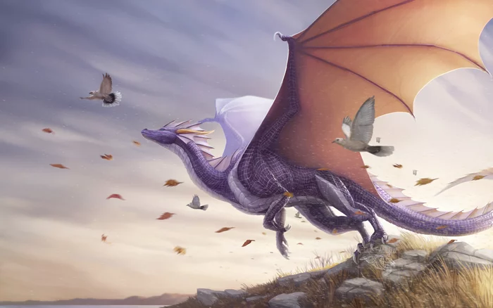 Dragons FellFallow - Fellfallow, The Dragon, Mythical creatures, Fantasy, Longpost