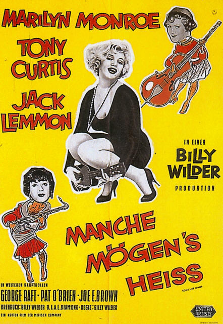 Marilyn Monroe in the movie Only Girls in Jazz (XVIII) Cycle The Magnificent Marilyn episode 879 - Cycle, Gorgeous, Marilyn Monroe, Actors and actresses, Celebrities, Blonde, 50th, Movies, Hollywood, USA, Hollywood golden age, There are only girls in jazz, Poster, Movie Posters