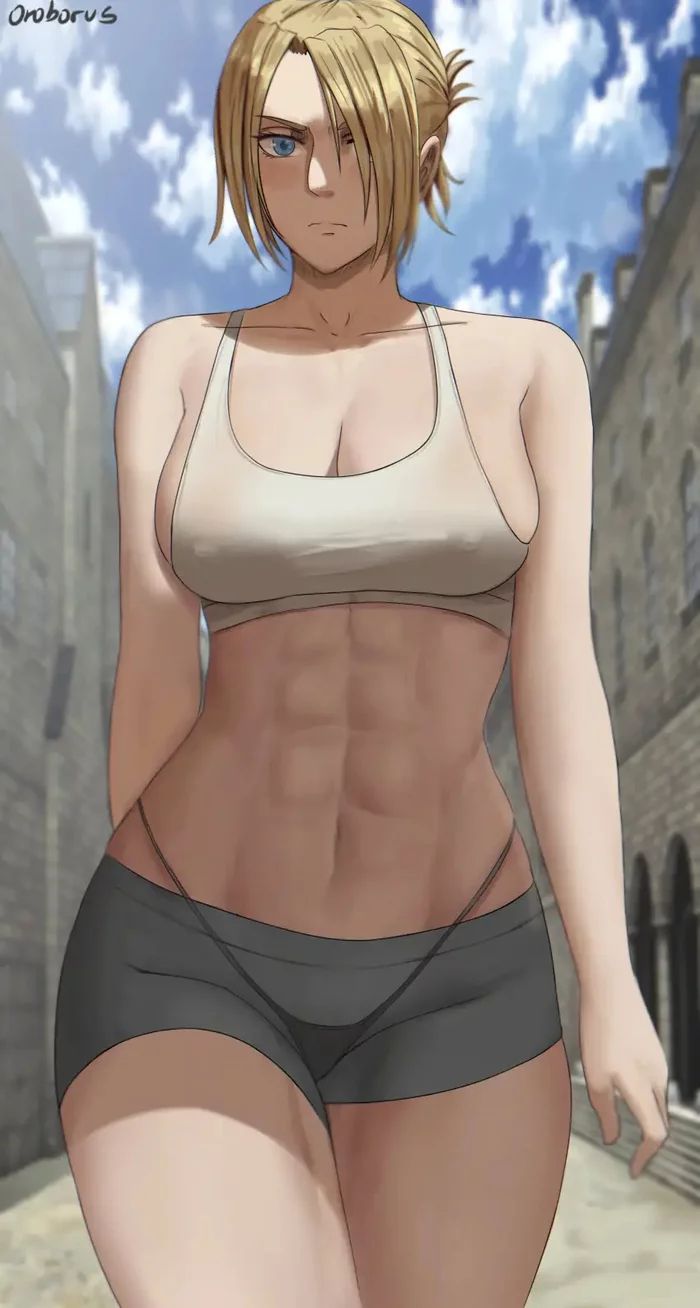 Annie (Shingeki no kyojin) - Strong girl, Attack of the Titans, Annie Leonhart, Anime, Sauvagex