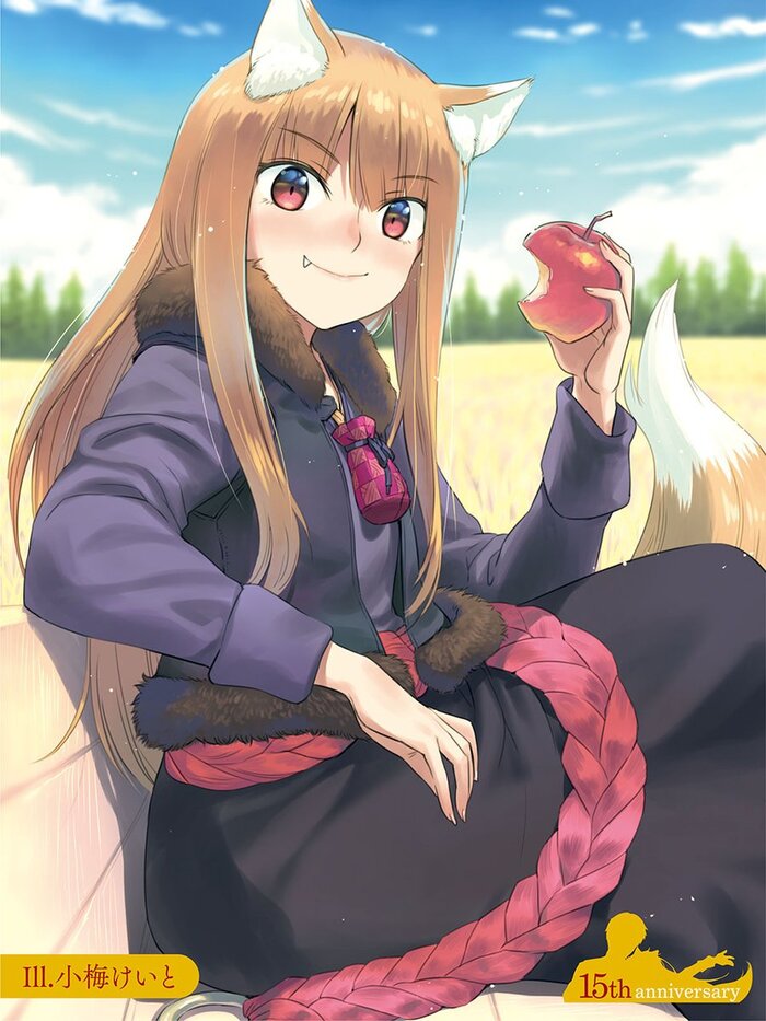 i Holo, Spice and Wolf, , Anime Art, , Animal Ears, 