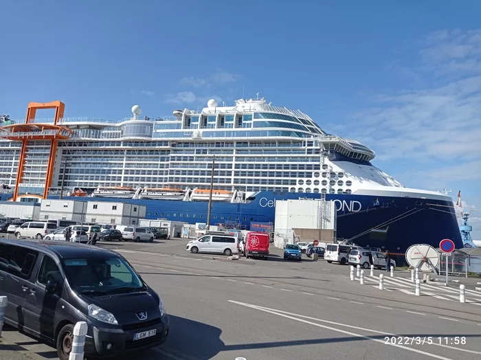 Home stretch - My, The photo, Shipbuilding, France, Liner, Longpost, 