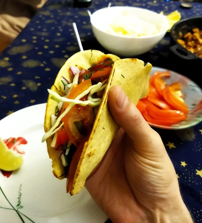 Cooking! #1 - My, Preparation, Cooking, Men's cooking, Longpost, Taco, Mexican cuisine, Recipe, 