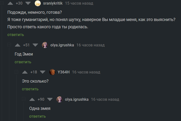 Год змеи это сколько?