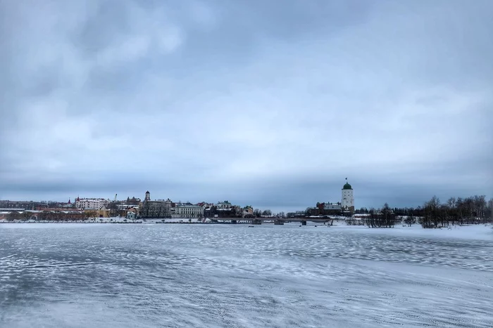 Panorama of Vyborg 07.03.2022 - My, Vyborg, The photo, Vyborg Castle, Chronicle