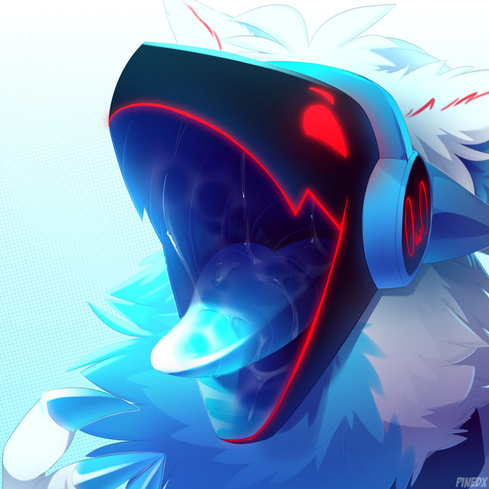  , Furry Art, Protogen, 