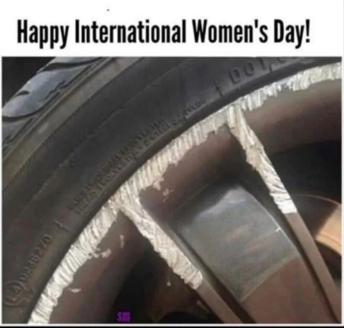 Happy International Women's Day! - March 8, Motorists, 