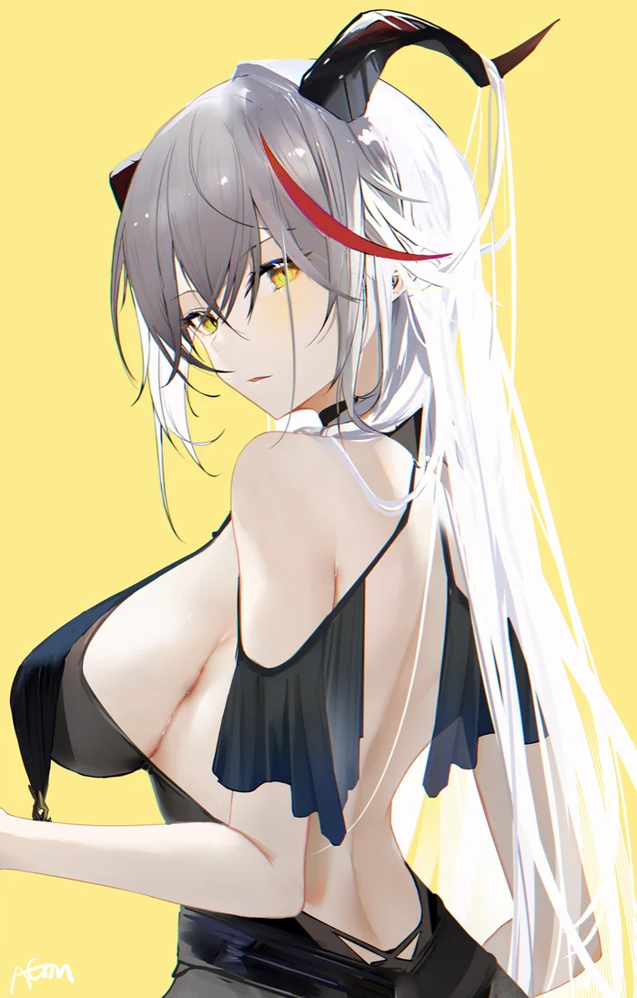 Agir (Azur Lane) - NSFW, Anime art, Anime, Azur lane, Longpost, Agm