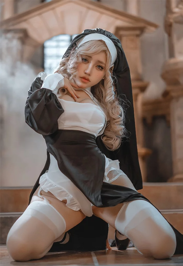 Mischievous - NSFW, BDSM, Erotic, Bondage, Nun, Longpost