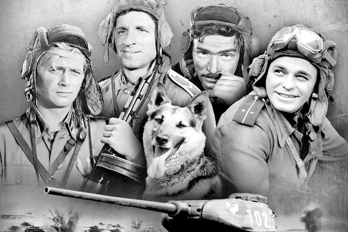 Four tankers and a dog... - Four tankers and a dog, Movies, Childhood in the USSR, 