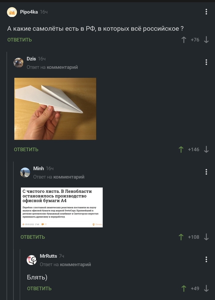 Российские самолёты