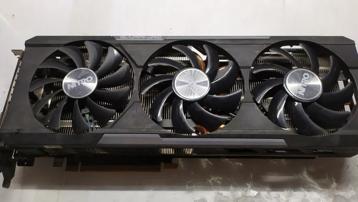 Broke Sapphire r9 390 on the seal - My, Repair, Rukozhop, Video card, Longpost, 