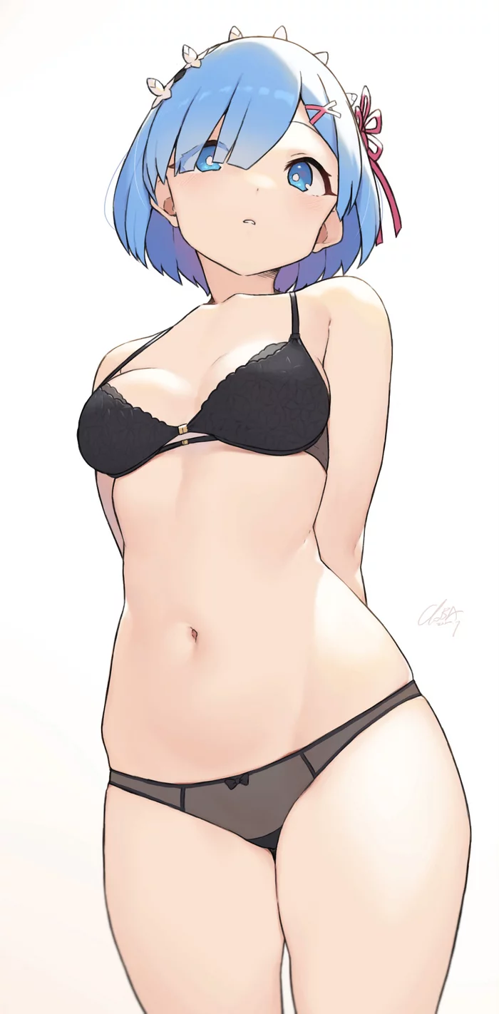 Рем - NSFW, Re:Zero Kara, Rem (Re:Zero Kara), Anime Art, Аниме, 