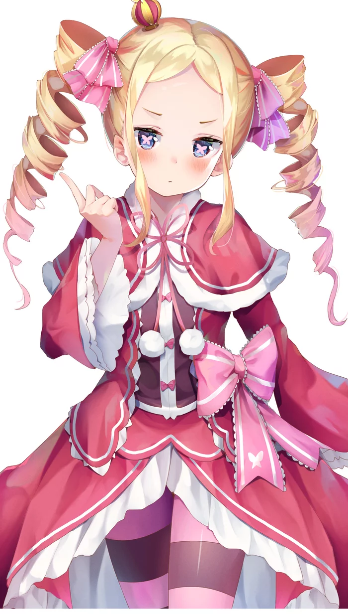 Беатрис - Re:Zero Kara, Beatrice, Anime Art, Аниме, Loli, 