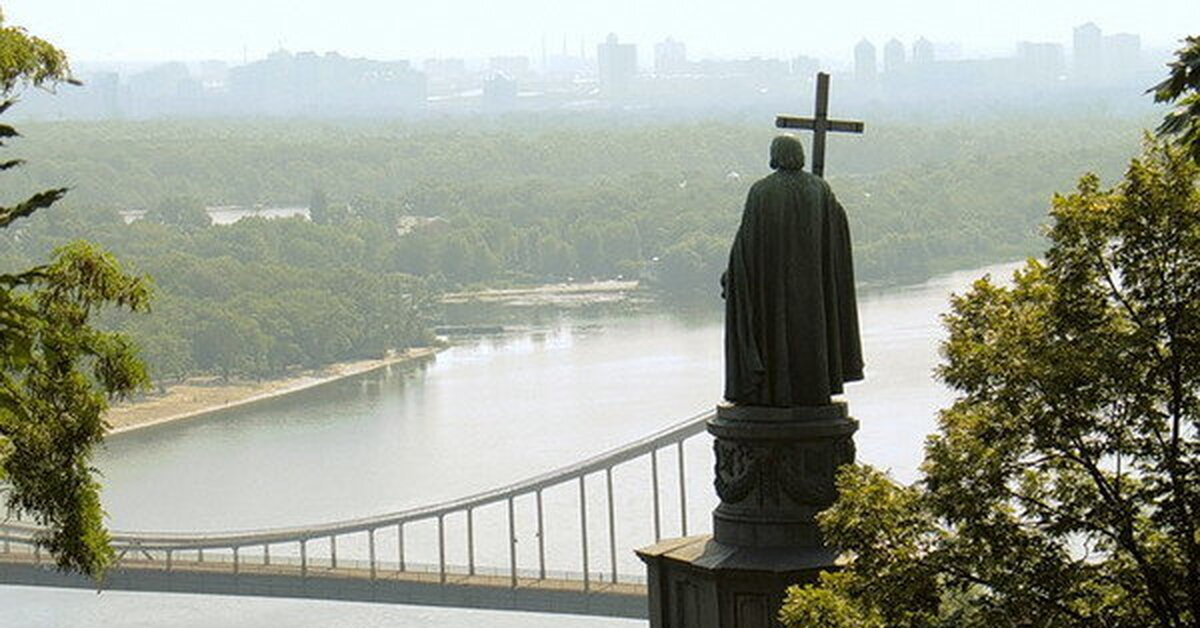 Памятник Владимиру В Киеве Фото