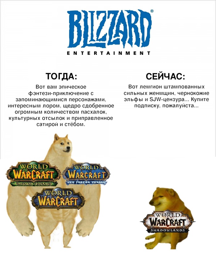    Blizzard  Blizzard, World of Warcraft, , MMORPG, Doge, ,   ,   