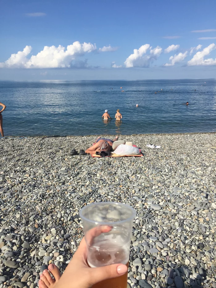 I want to do this, but not that's all... - My, Sochi, Beach, Relaxation, Vacation, 