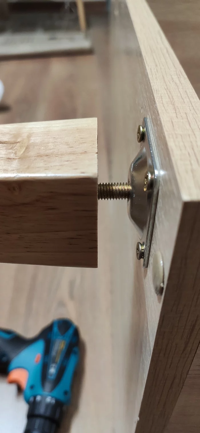 Need help fastening legs - My, Furniture, Furniture fittings, Longpost, 