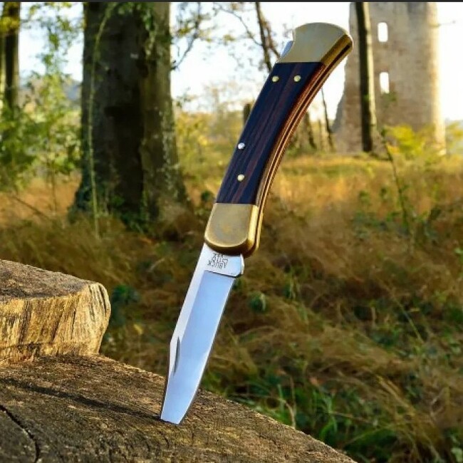 How an American priest made knives or a few words about a knife legend. BUCK-110 - My, Knife, Weapon, Story, Longpost, 