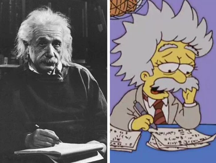 March 14, 1879 - Albert Einstein's Birthday - The Simpsons, The calendar, Birthday, The science, Albert Einstein, Theory of relativity, 