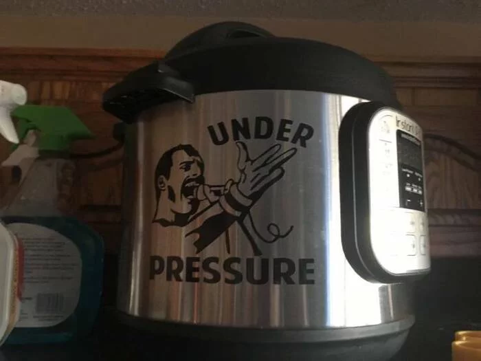 I want such a pressure cooker - Queen, Freddie Mercury, Reddit, The photo, Pressure cooker, 