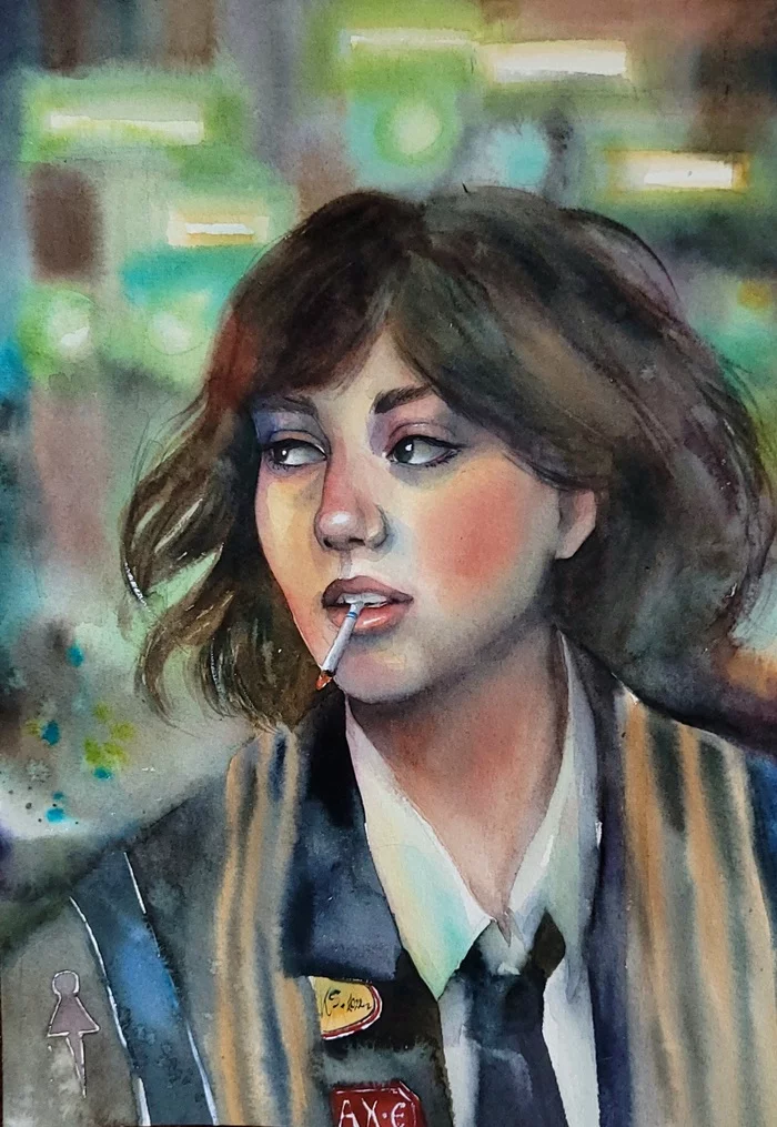 Portrait - Art, Portrait, Watercolor, Creation, , My