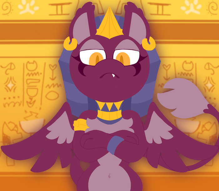*Ankha theme get louder* My Little Pony, Ankha, Sphinx, Ponyart, 